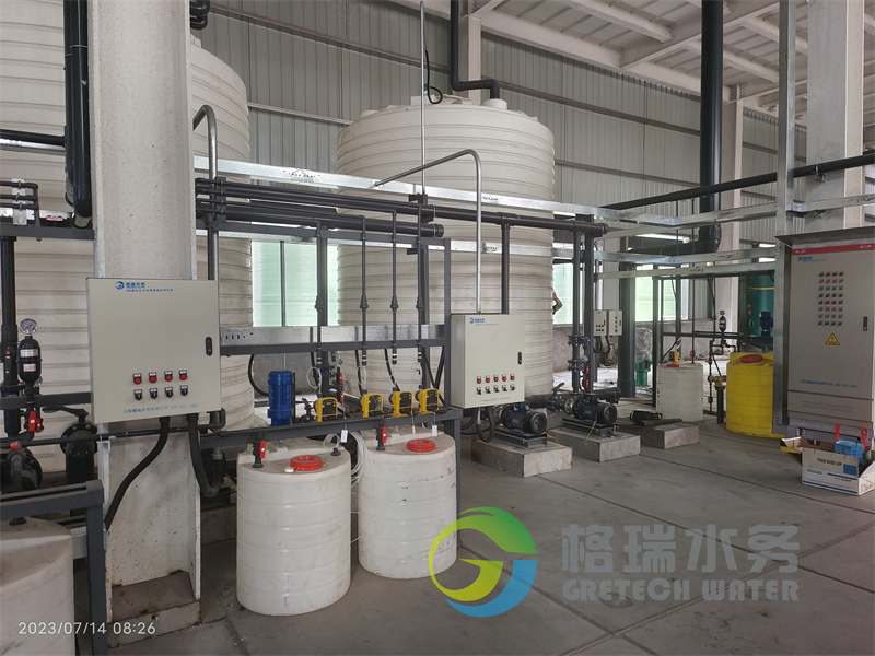 河南化工企業(yè)200t/h高純水項目